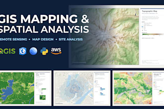 do gis mapping, spatial analysis and remote sensing in arcgis and qgis