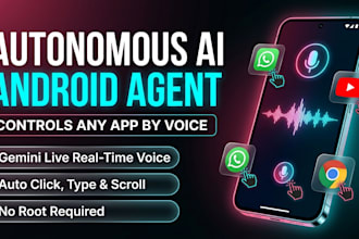 build an autonomous ai voice assistant android app that controls your phone
