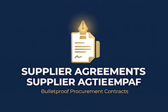 draft manufacturing contracts and oem agreements as a US attorney