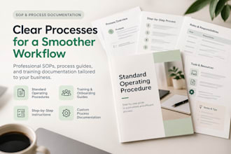 create professional sops and process documentation for your business