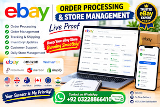 do ebay order processing and order management