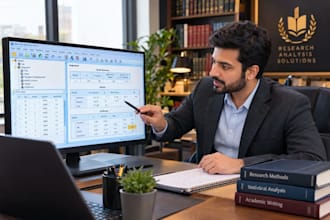 do professional spss data analysis, hypothesis testing, and research support