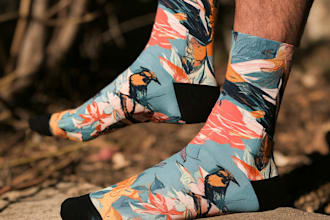 design custom socks with seamless patterns
