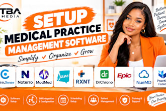 setup clinicsense noterro modmed jane rxnt drchrono epic nuemd practice fusion
