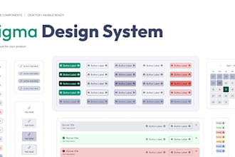 build a scalable figma design system for your product