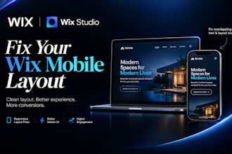fix your wix mobile site so text, images and menus sit correctly wix sudio