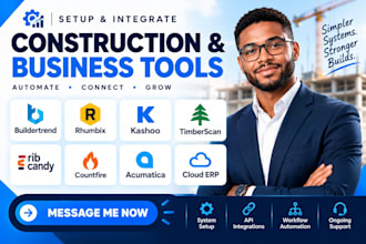buildertrend rhumbix kashoo timberscan rib candy countfire acumatica cloud erp