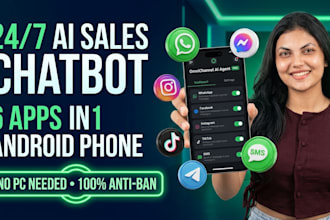 build a custom android ai sales chatbot for whatsapp