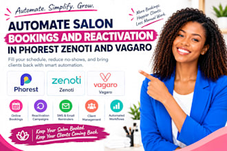 automate salon bookings and reactivation in phorest zenoti and vagaro