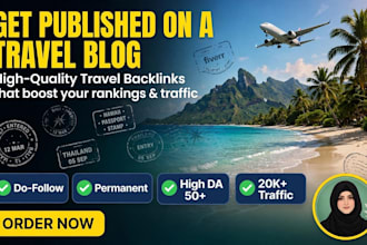 boost SEO with travel backlinks on travel blogs
