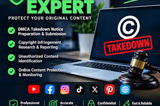 submit a dmca takedown notice for copyright infringement