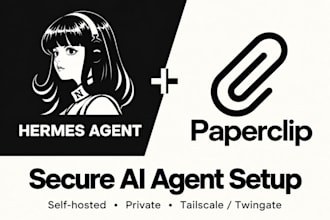 securely install and configure hermes, paperclip, openclaw