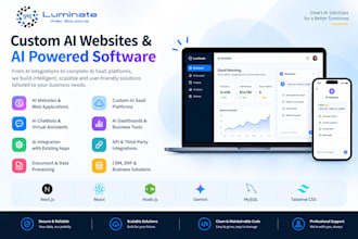 build custom ai websites and ai powered web applications