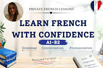 teach you french with personalized private lessons