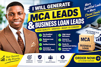 generate mca leads, business loan leads