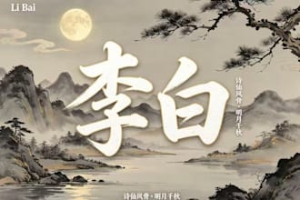 make auspicious chinese names with elegant ancient styles for you