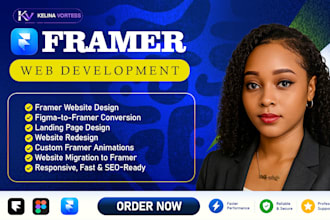develop framer websites, framer landing pages, framer developer, figma to framer