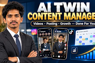 be your ai twin social media content manager
