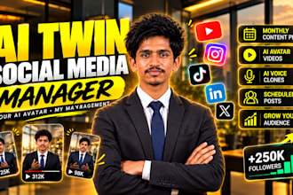 be your ai twin social media content manager