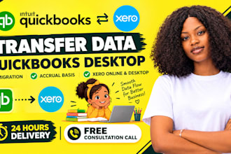 transfer data quickbooks desktop migration accrual basis xero online desktop