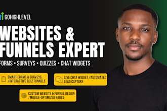 setup ghl websites ghl forms ghl surveys ghl quizzes ghl chat widgets