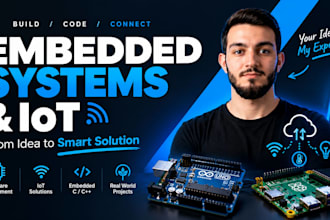 program esp32, arduino and iot projects for you
