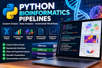 build python bioinformatics pipelines for genomics and biological data
