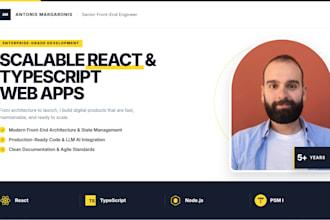 build scalable react typescript web applications