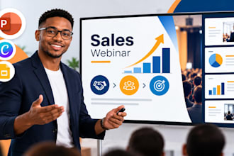 design a sales webinar slide deck that builds buyer trust and inspires action