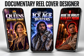 design documentary reel covers that get high ctr