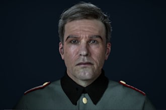 digital virtual avatar,skin texture,facial fidelity,arkit52,visemes,r3f model,ue