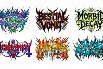do raw black metal, necro black metal, bestial black logo