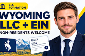 register your wyoming llc and obtain an ein number