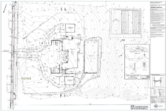 create site grading and drainage plan in autocad  civil 3d