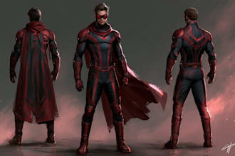 comic book illustration with comic book illustrator