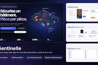 build a gamified quiz or elearning web app for your training
