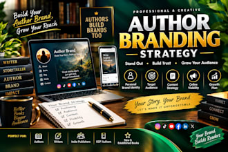 create an author branding strategy and personal brand plan to boost visibility