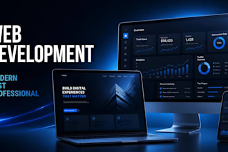 create a custom website or web application