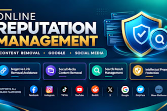 do online reputation management,ORM, services to suppress negative links