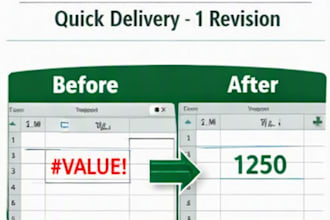 fix your excel formulas
