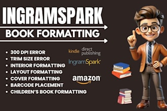professionally format and prepare your book for ingramspark