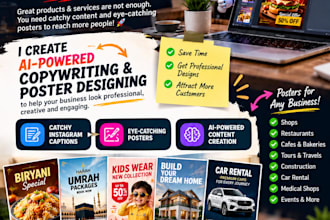 design eye catching social media posters