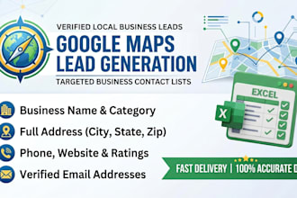 generate local business leads and google maps contact list