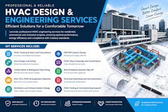 hvac design, calculation, engineering services
