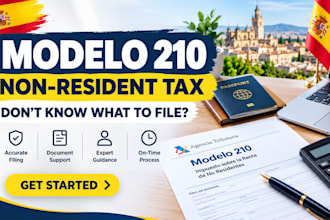 file your modelo 210 non resident tax return in spain