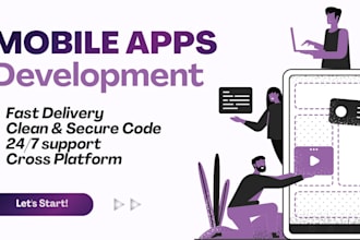 develop a flutter mobile app with firebase integration
