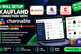 setup kaufland connection with channable manage zalando kaufland product listing