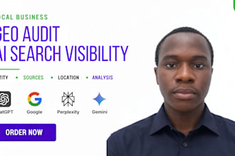 audit your GEO and ai search visibility