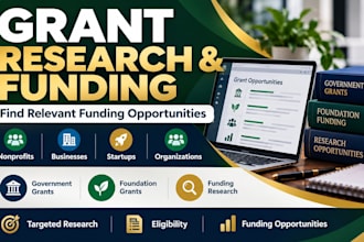 research grants and funding opportunities for nonprofits and businesses