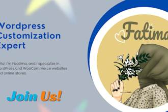 design a customized wordpress and woocommerce website and online store